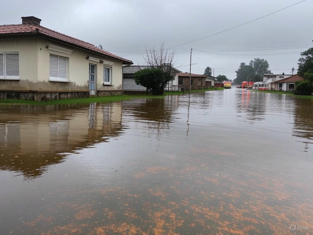 Fuertes lluvias dejan 5 rutas cortadas y más de 1800 evacuados en la Provincia de Buenos Aires