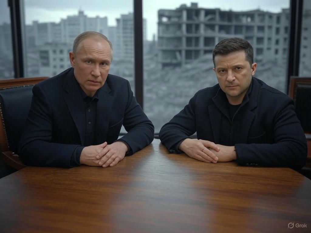 Zelensky acusa a Putin de temer a la negociación directa: La guerra en Ucrania continúa