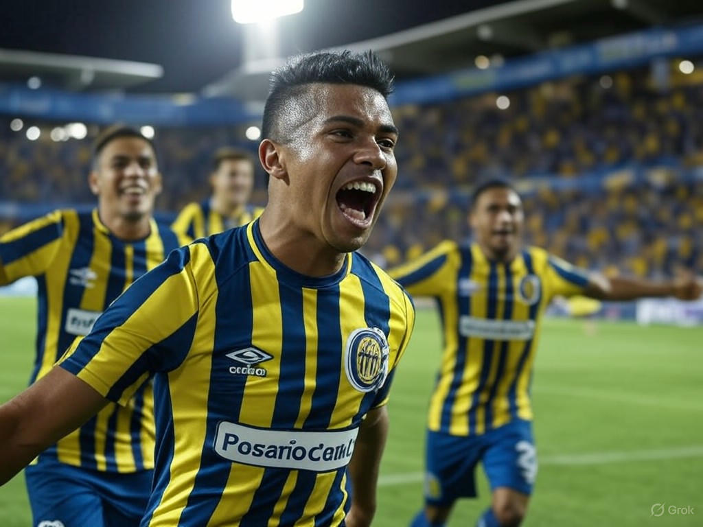 Rosario Central: La experiencia triunfa, Holan celebra