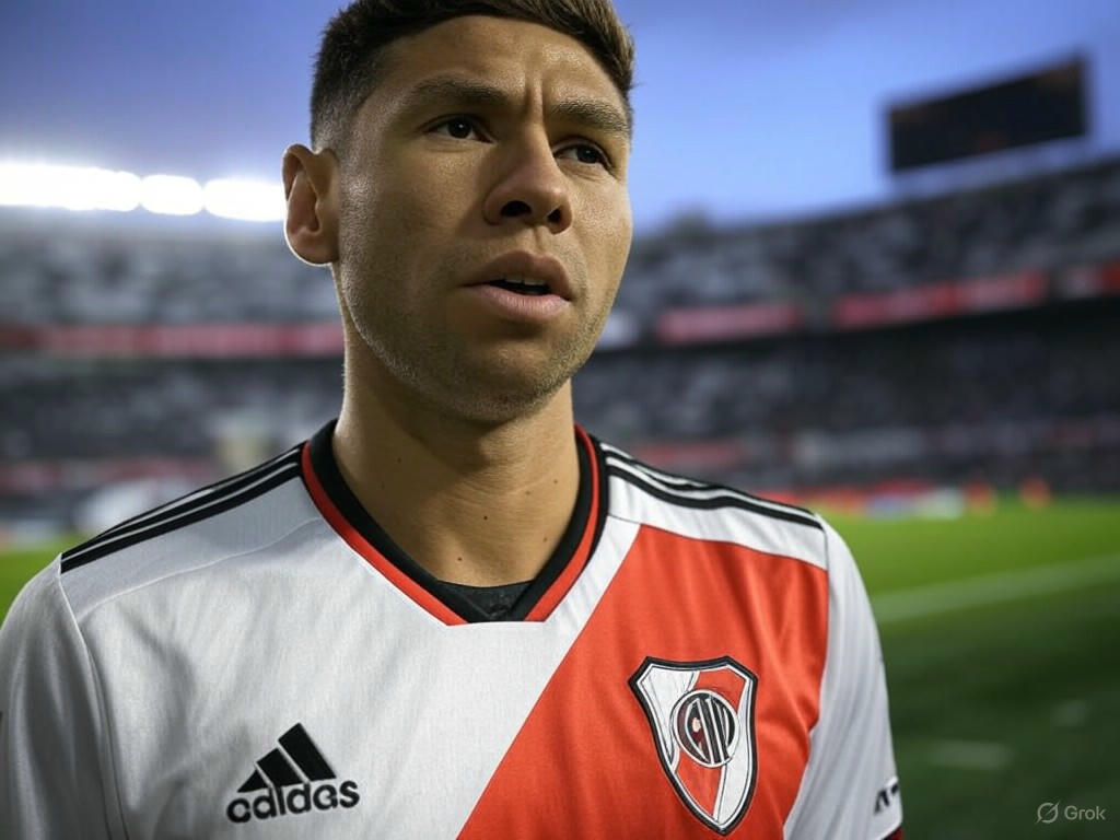 Montiel: Lesión y baja para River Plate