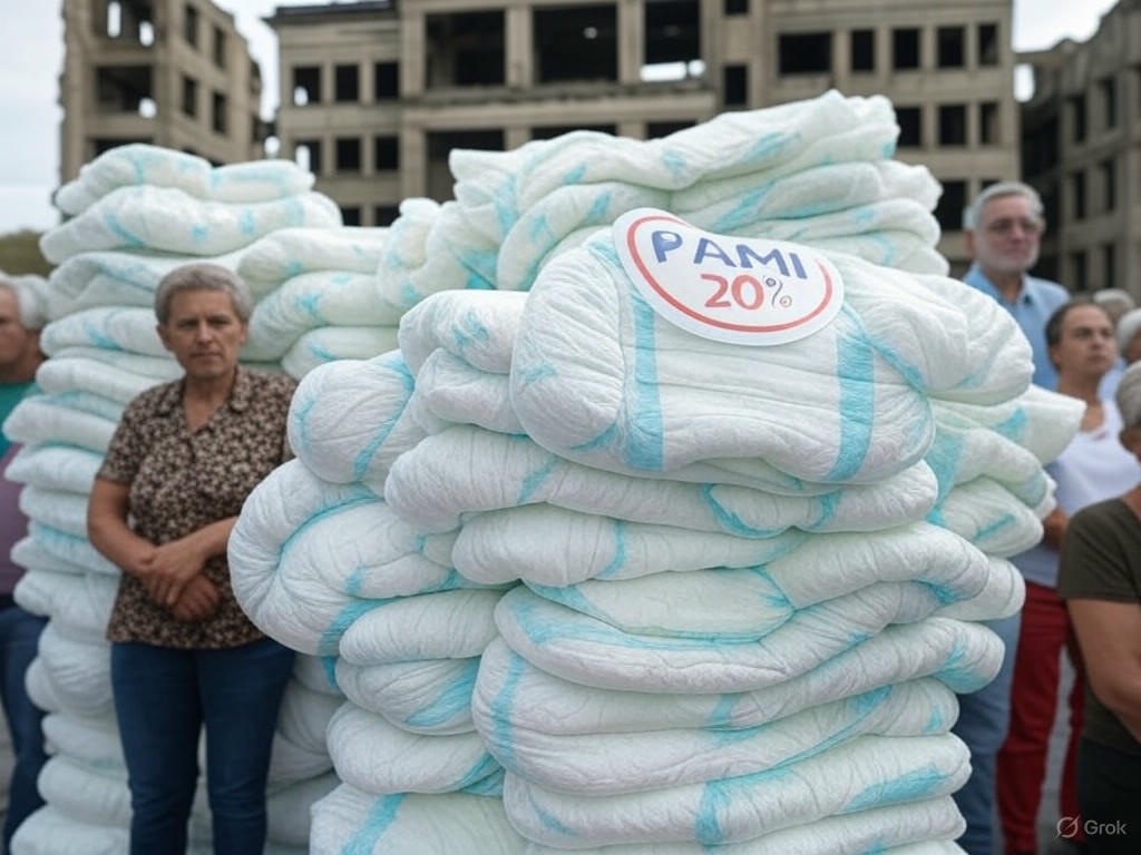 Escándalo en PAMI: Licitación exprés de u$s450 millones deja pañales 20% más caros