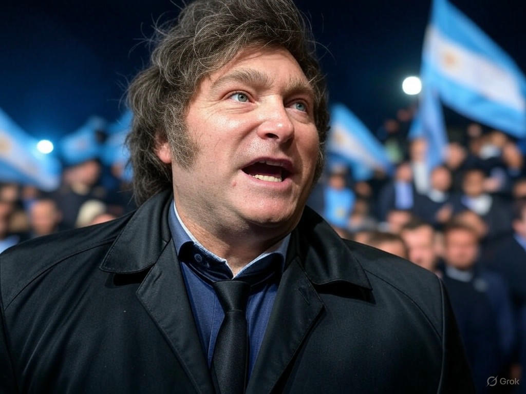 Milei ataca al PRO en cierre de campaña porteño