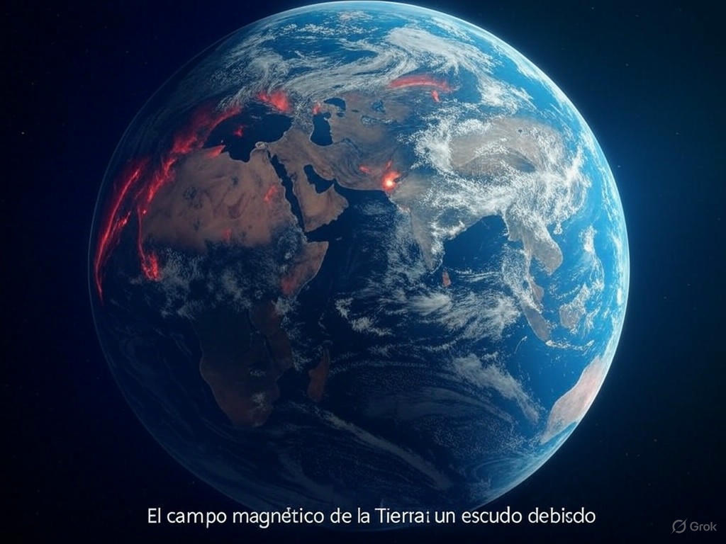 Debilitamiento del campo magnético terrestre: Argentina en alerta