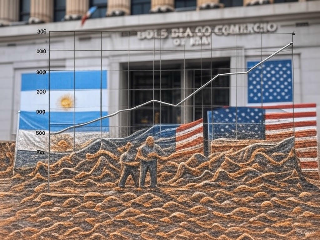 Bolsa Argentina Celebra Repunte Global: Acciones al Alza
