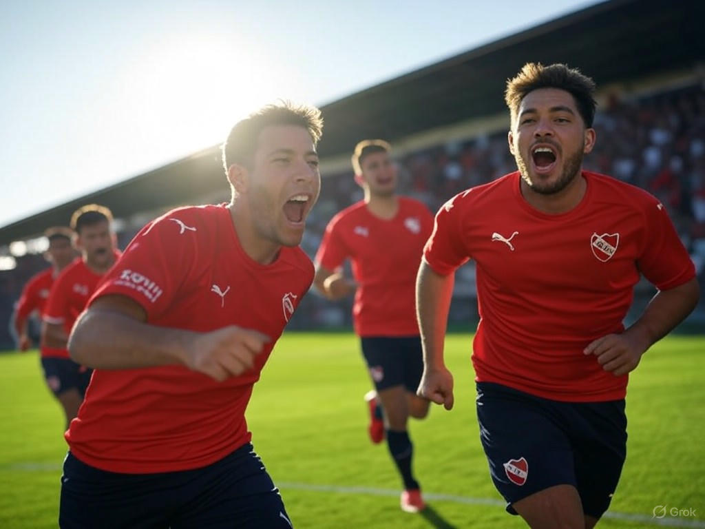 Independiente golea a Nacional Potosí y avanza en la Sudamericana