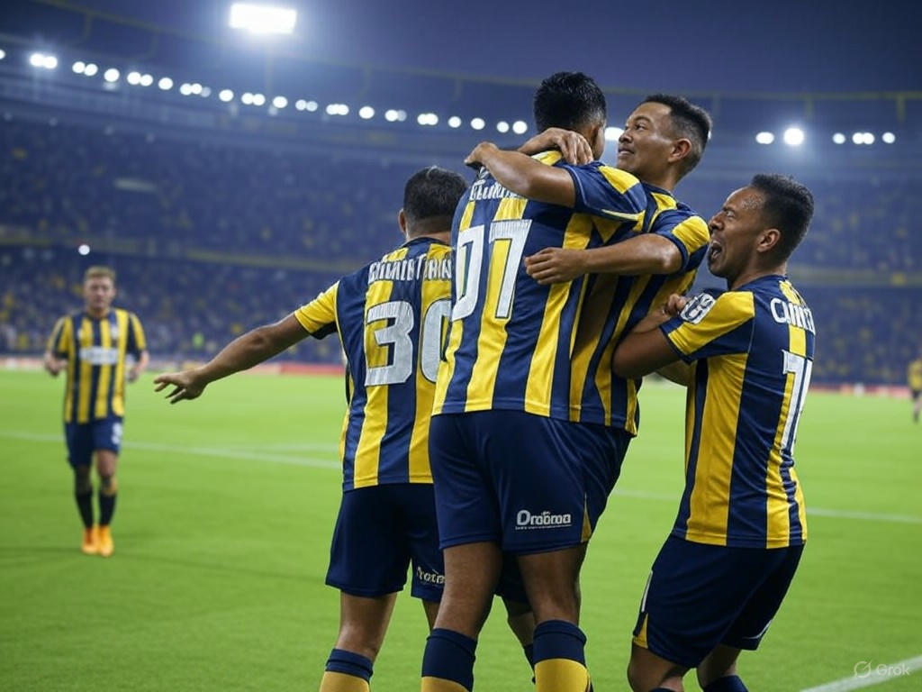 Central avanza a cuartos de final: Victoria contundente ante Estudiantes