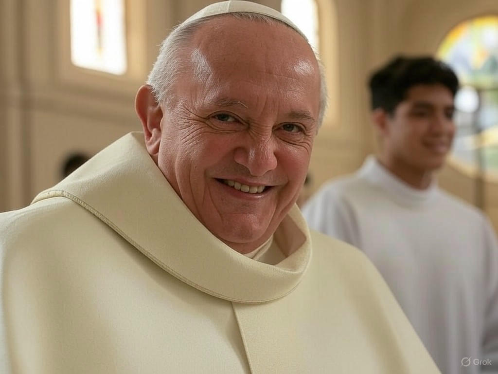 Impresionante: El cura que los casó en 2014, ¡ahora es el Papa León XIV!