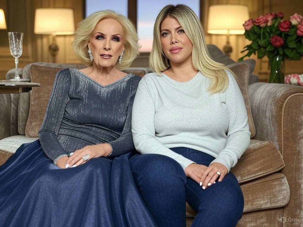 Mirtha Legrand critica duramente la crianza de los hijos de Wanda Nara
