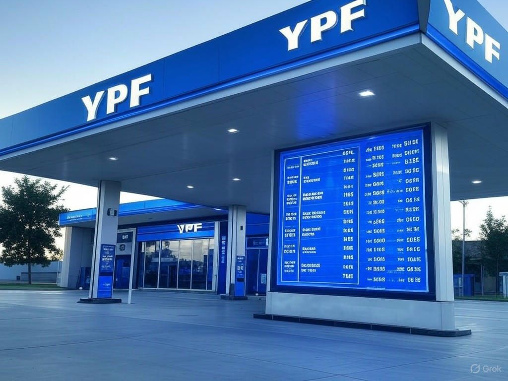 YPF implementa IA para optimizar precios de combustibles