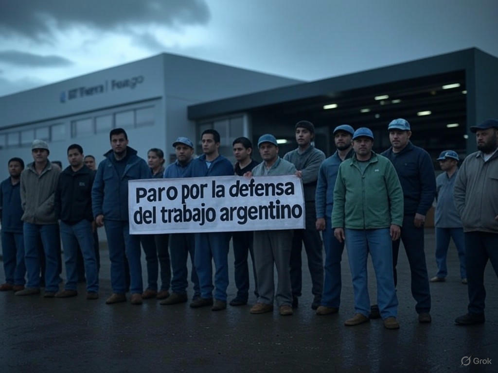 Paro en Tierra del Fuego: La industria electrónica frena por baja de aranceles