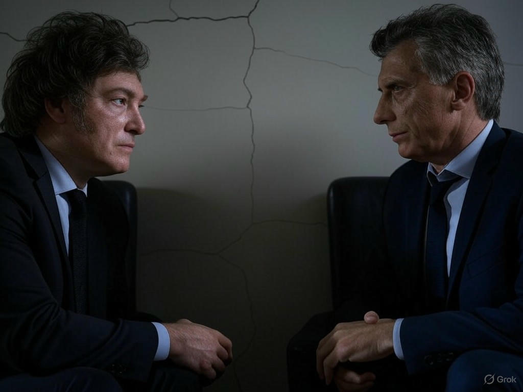 La fractura Milei-Macri: un quiebre que debilita la oposición