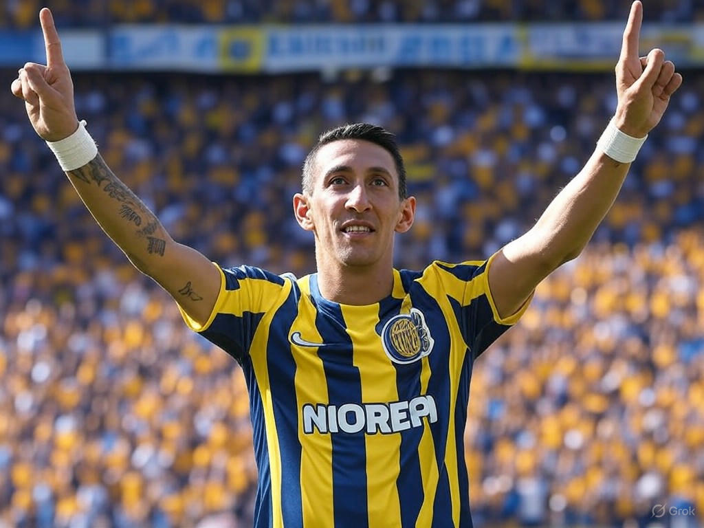 Di María regresa a Rosario Central: un ícono vuelve a casa