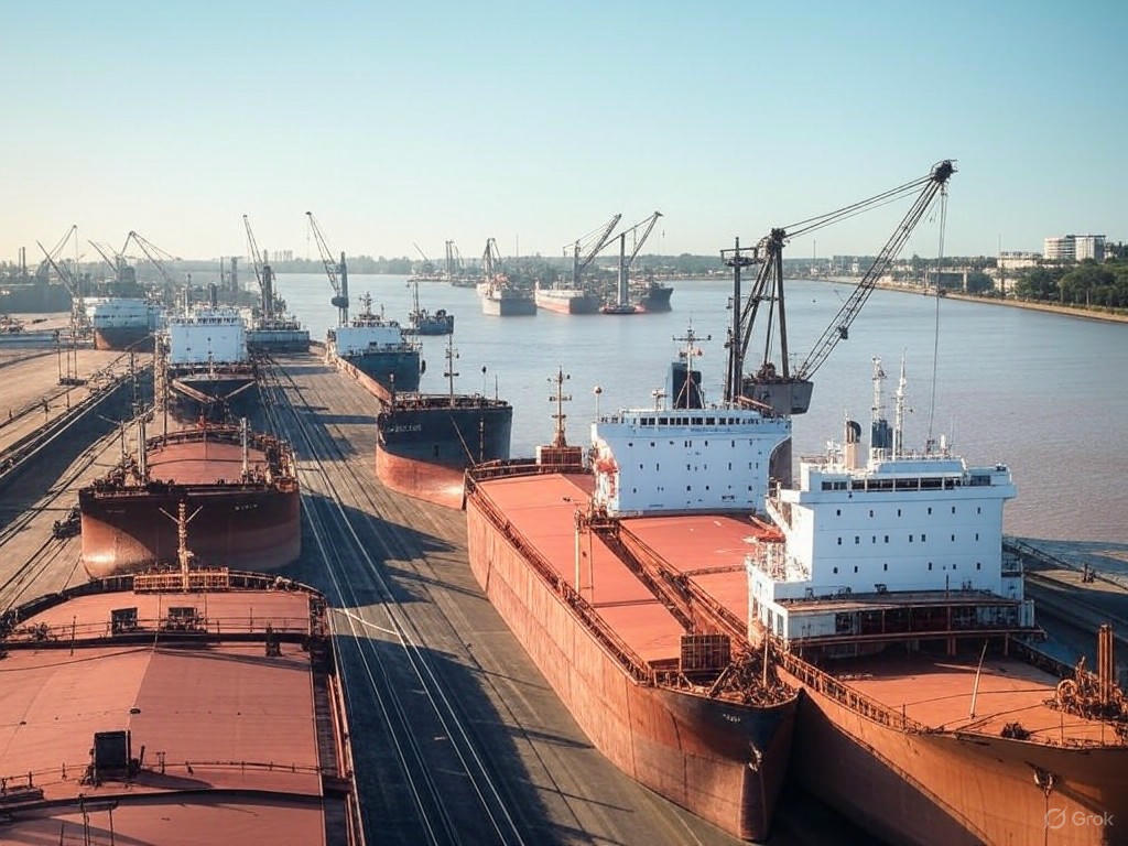 Complejo Portuario Rosario: Eficiencia y liderazgo mundial en agroexportaciones