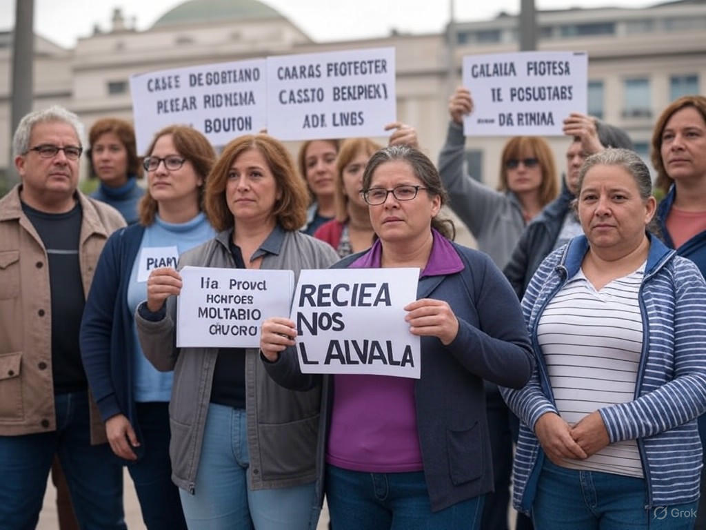 Docentes bonaerenses rechazan oferta salarial: Paro histórico contra Kicillof