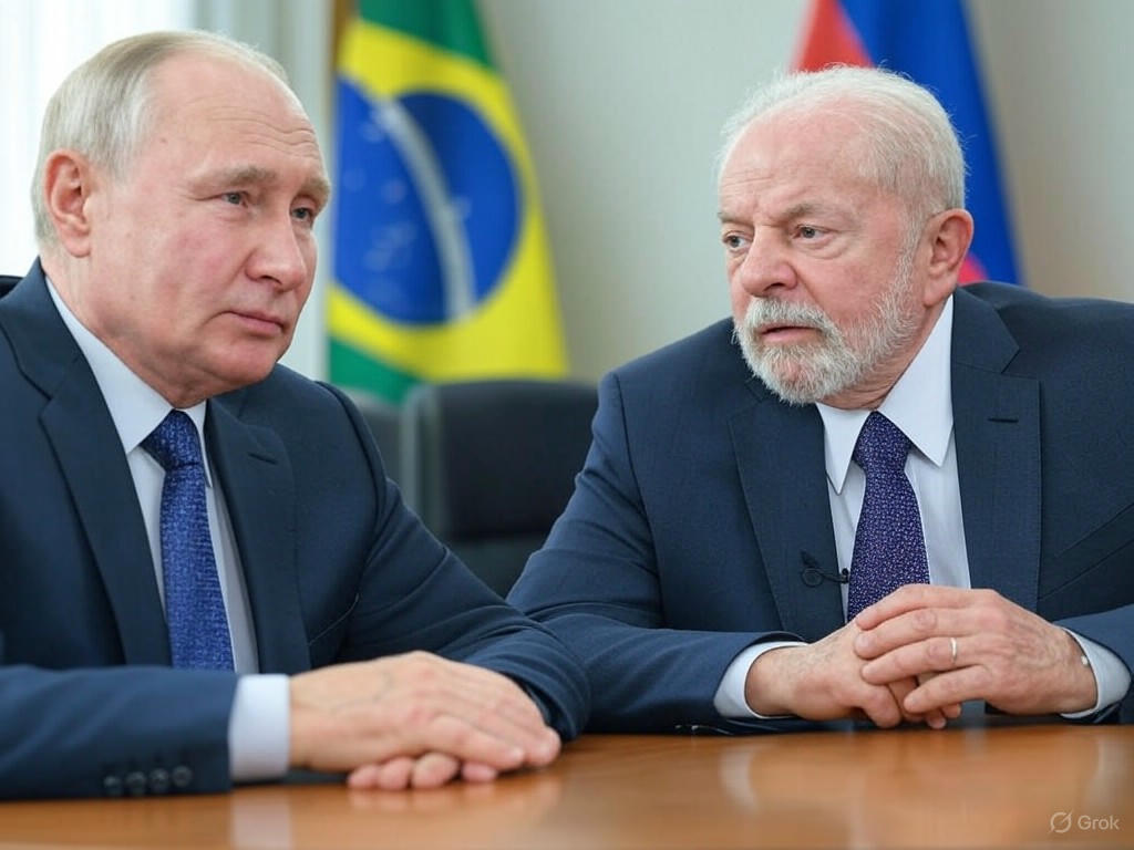 Lula y Putin: una reunión que genera controversia