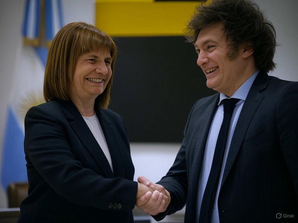 Bullrich se suma a Milei: un golpe a la decadente oposición