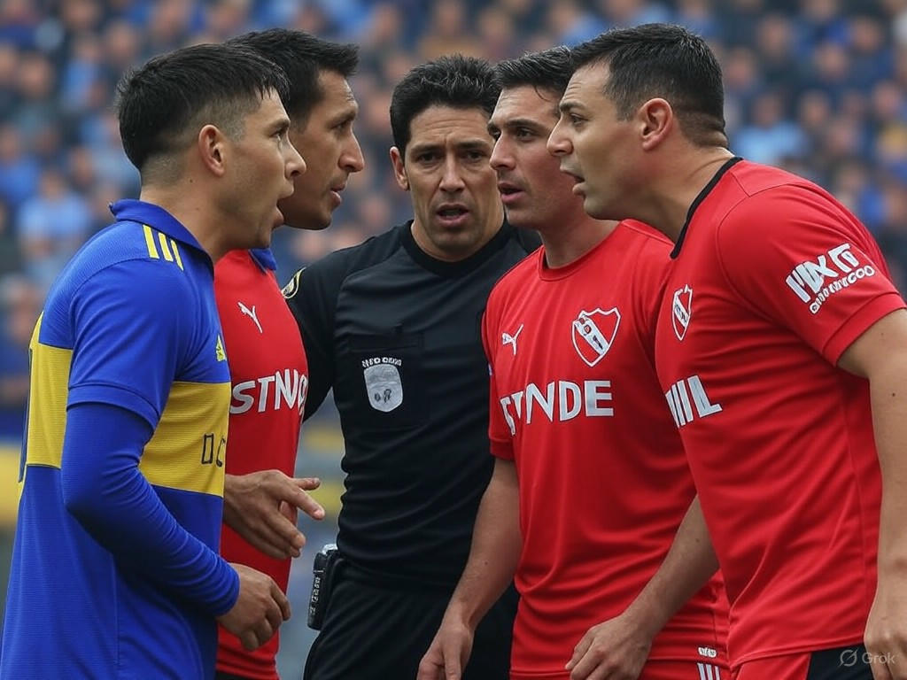 Boca vs. Independiente: El árbitro designado para los cuartos de final del Apertura 2025