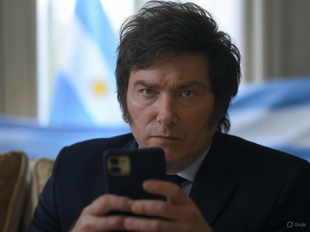 Milei vota el domingo tras cancelar viaje a Roma
