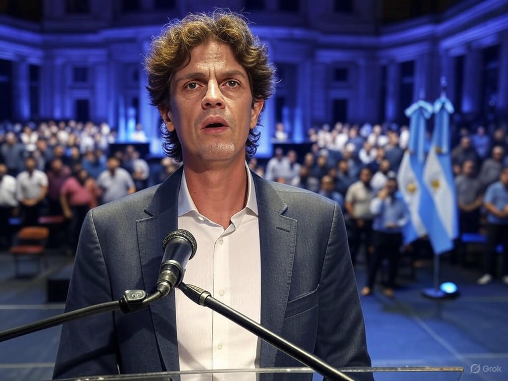 Lousteau apunta contra Milei: Acusación de pacto de impunidad en Ficha Limpia