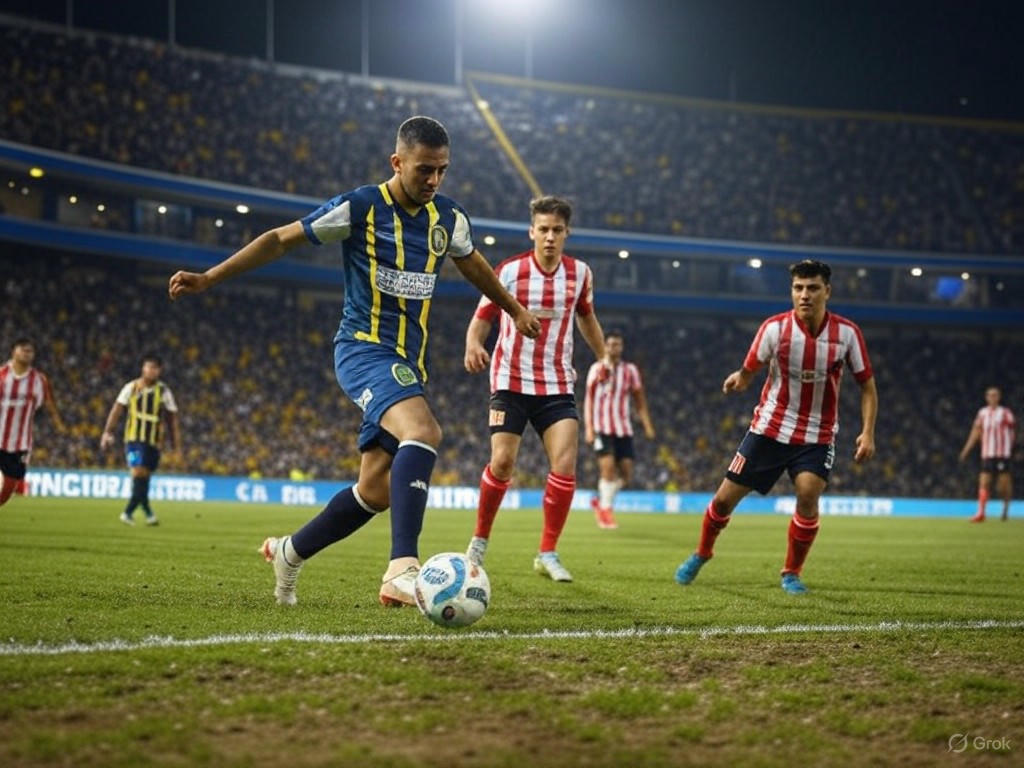 Rosario Central se enfrenta a Estudiantes en vibrante partido por los octavos de final