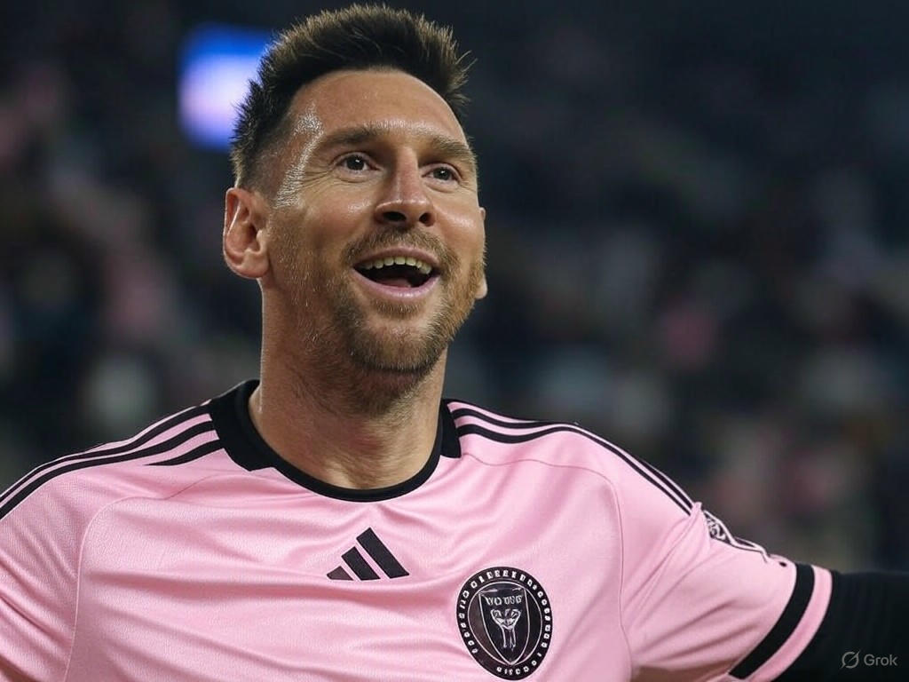 Messi deslumbra: Inter Miami golea con doblete y asistencia de la Pulga