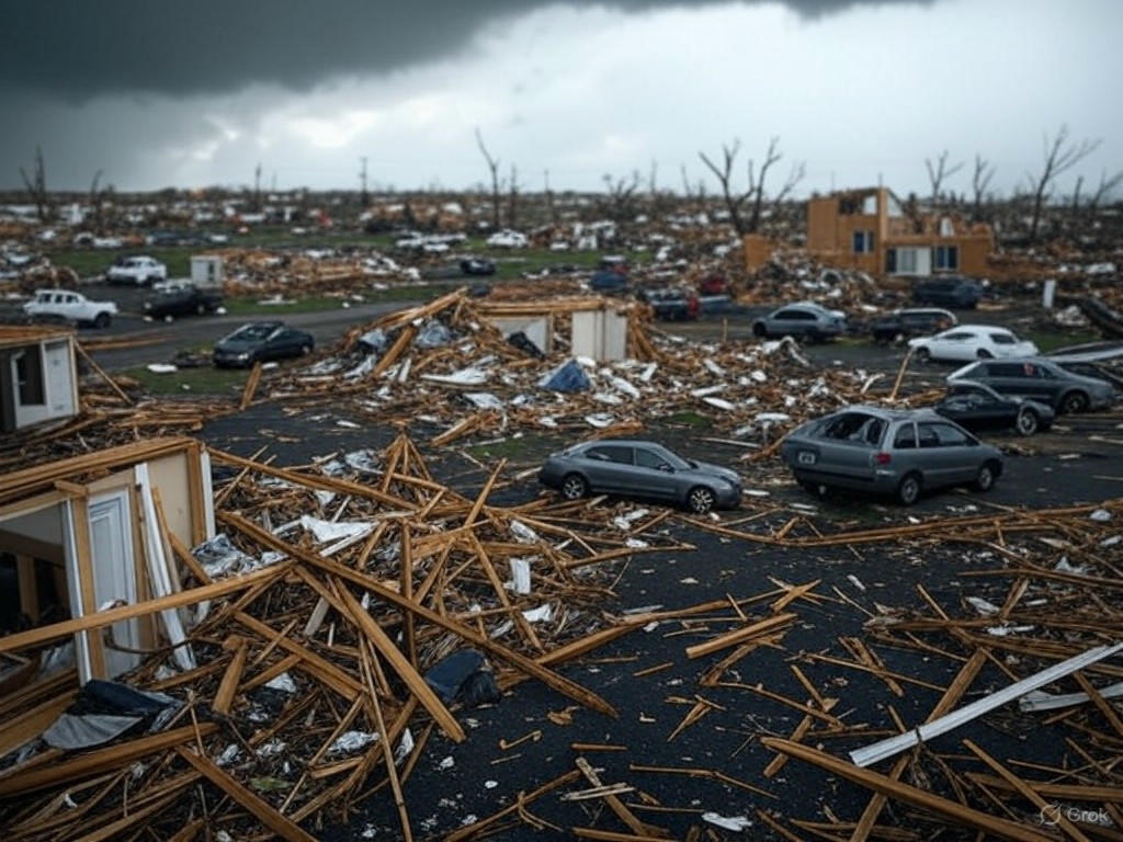 Tornados Devastadores Azotan el Sur de EE. UU.: Al Menos 23 Muertos