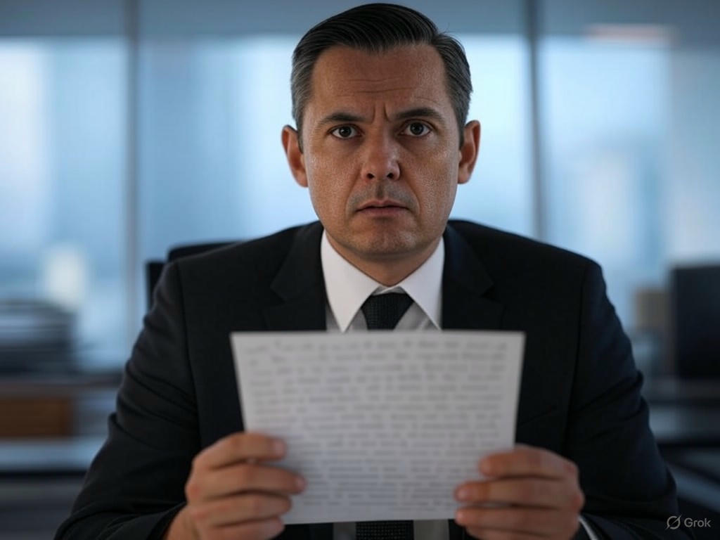CEO escribe carta irónica a empleados: un mensaje que nunca se enviará