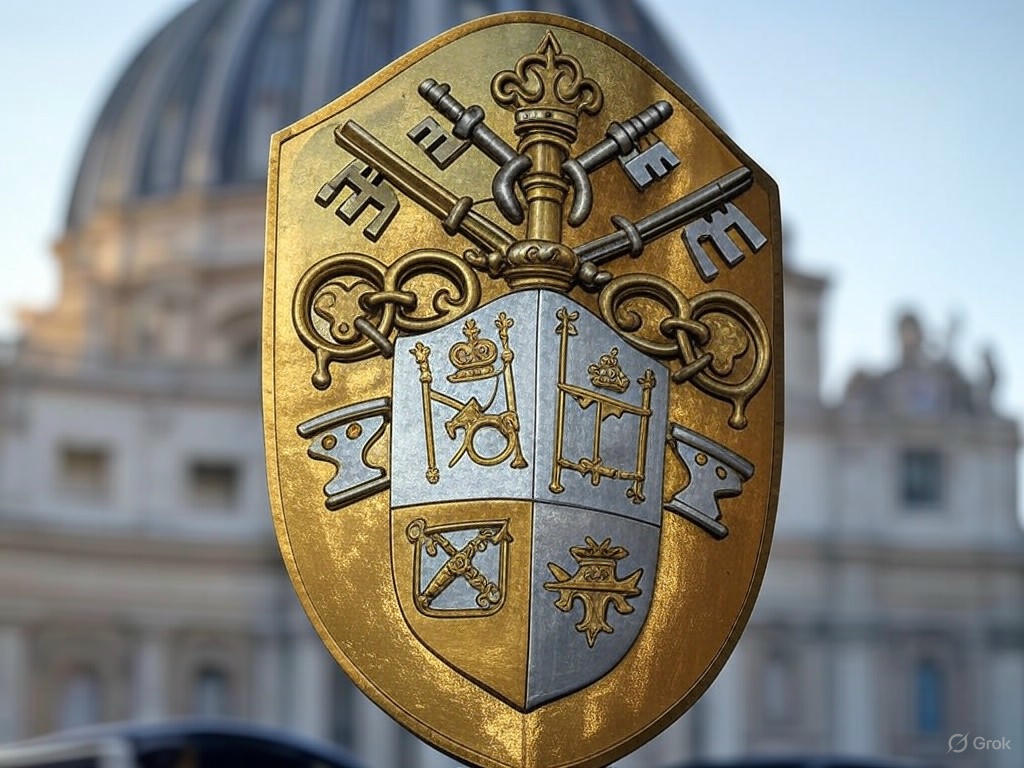 El nuevo Papa León XIV: escudo, lema y reformas