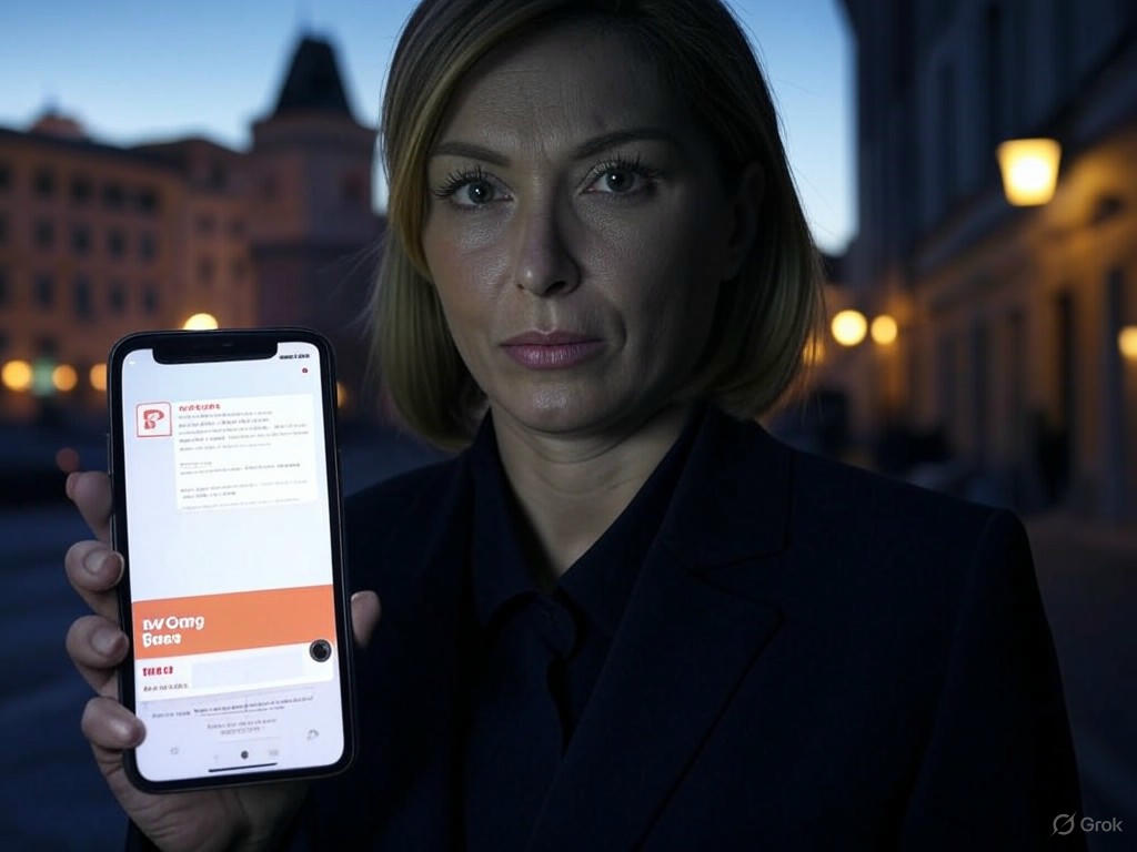 Paula Bernini, víctima de phishing en Europa: un llamado a la precaución