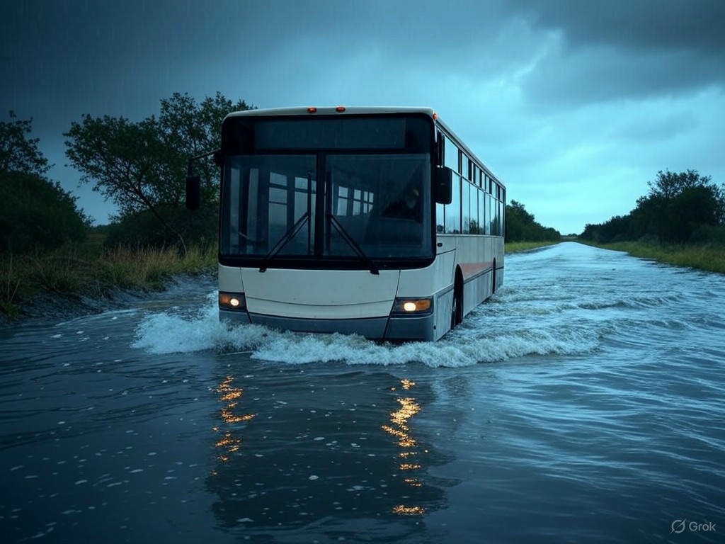 Drama en Ruta 9: 12 horas de angustia para pasajeros de micro varado