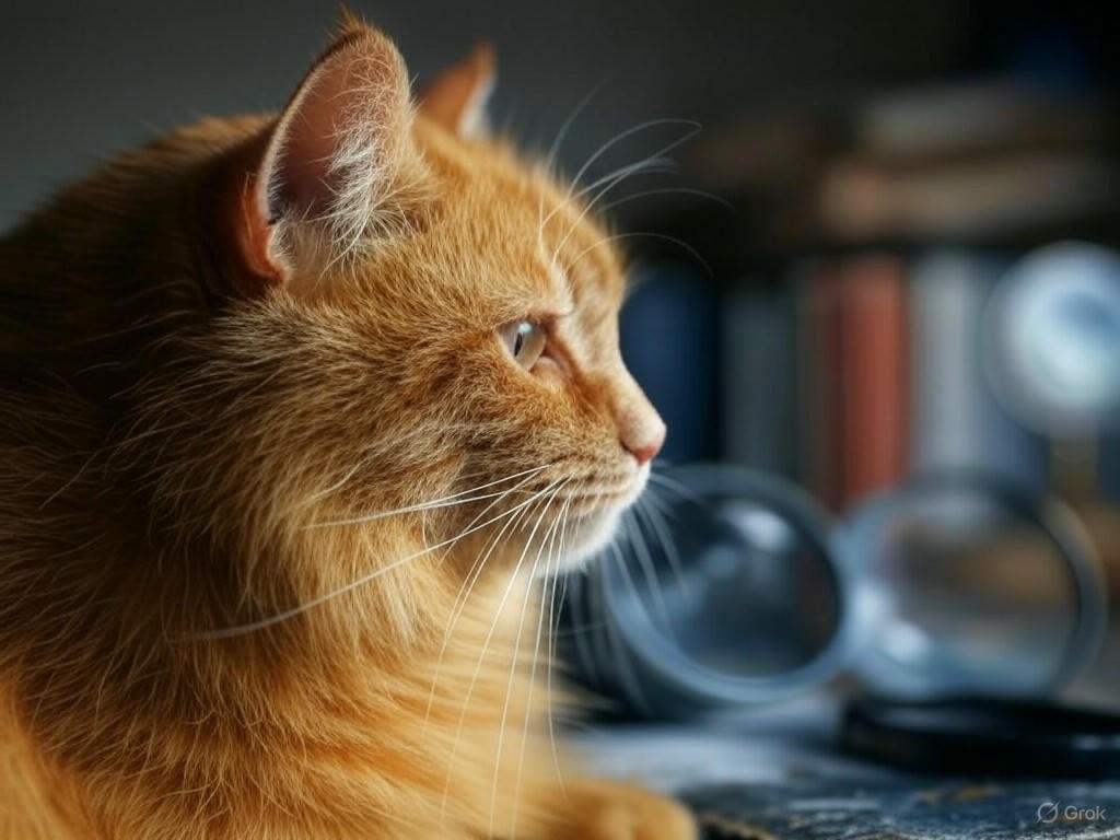 Descubren el secreto genético del color naranja en gatos