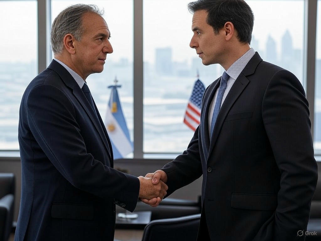 Lugones y Kennedy Jr.: Acuerdo que impulsa el libre mercado