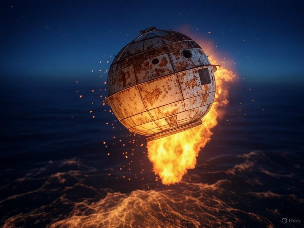 Satélite soviético caerá a la Tierra: ¿Impacto inminente?