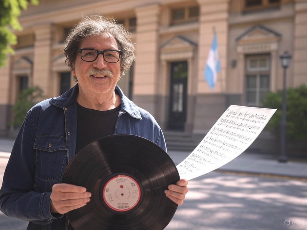Charly García dona su legado musical al Instituto Cervantes