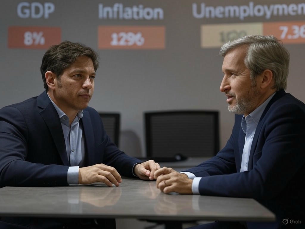 Kicillof vs. Frigerio: Un debate que refleja la grieta económica argentina