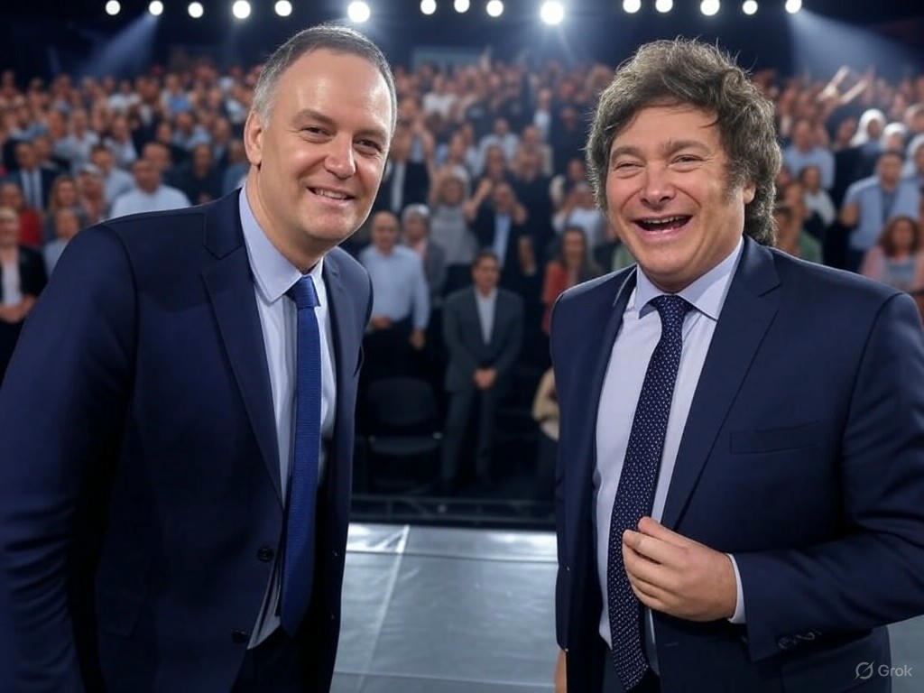 Milei y Adorni cierran campaña en CABA: estrategia para captar votos del PRO