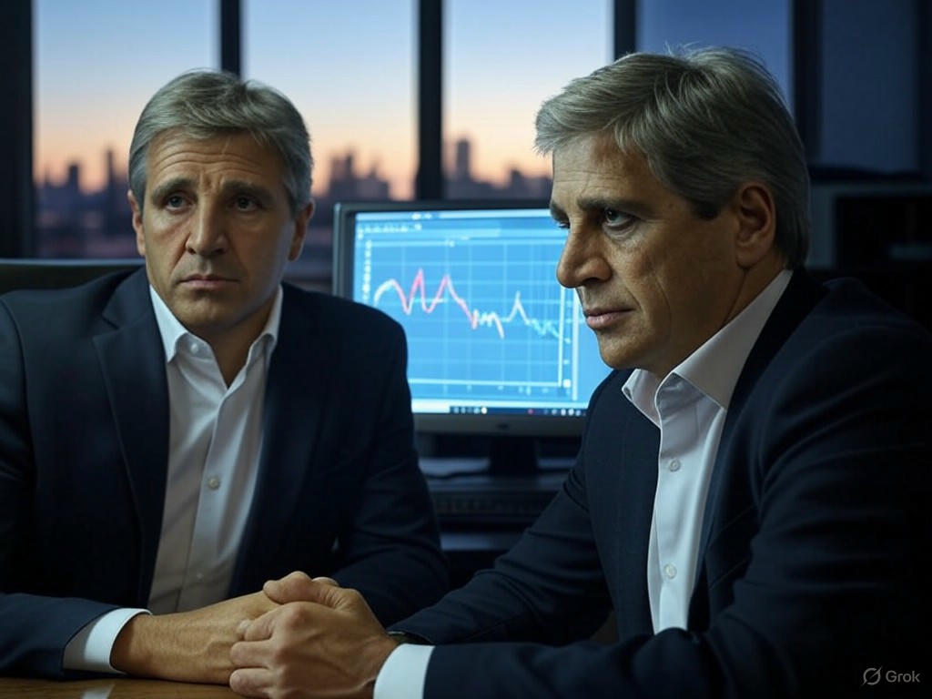 Caputo y Cúneo Libarona se niegan a dar explicaciones sobre la criptoestafa $LIBRA