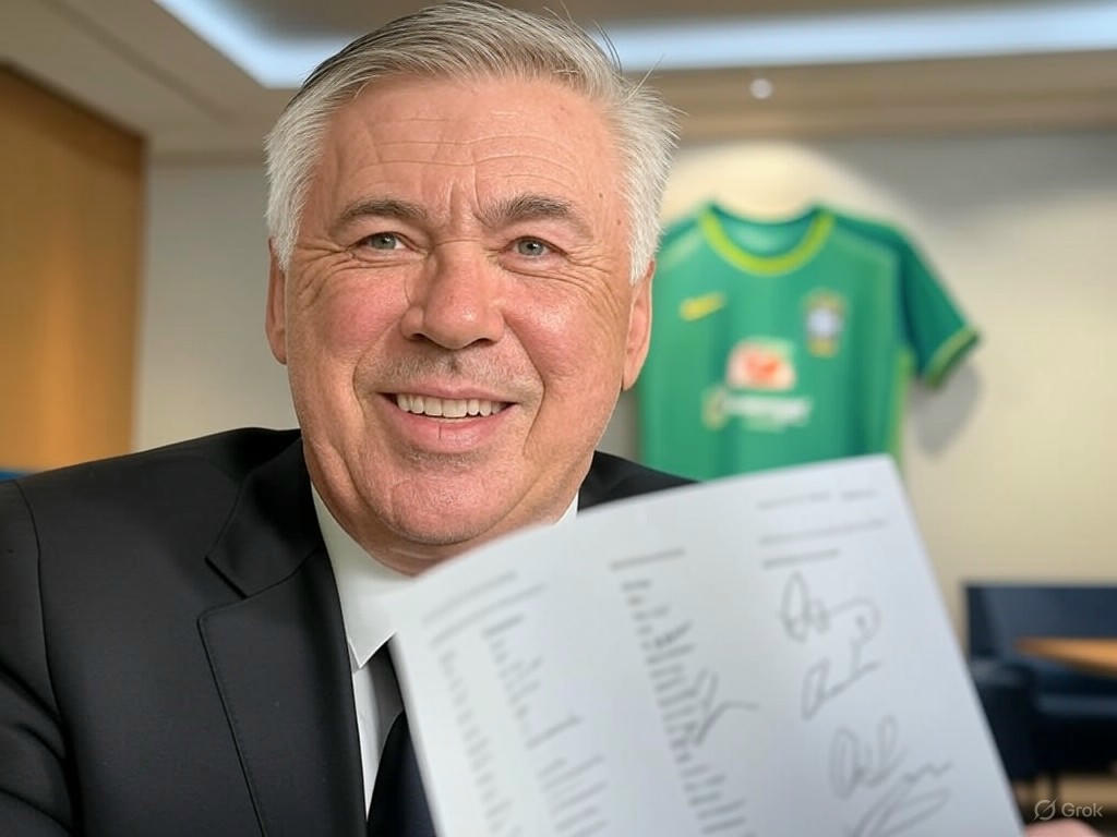 Ancelotti, nuevo DT de Brasil: un contrato millonario y la incógnita Real Madrid