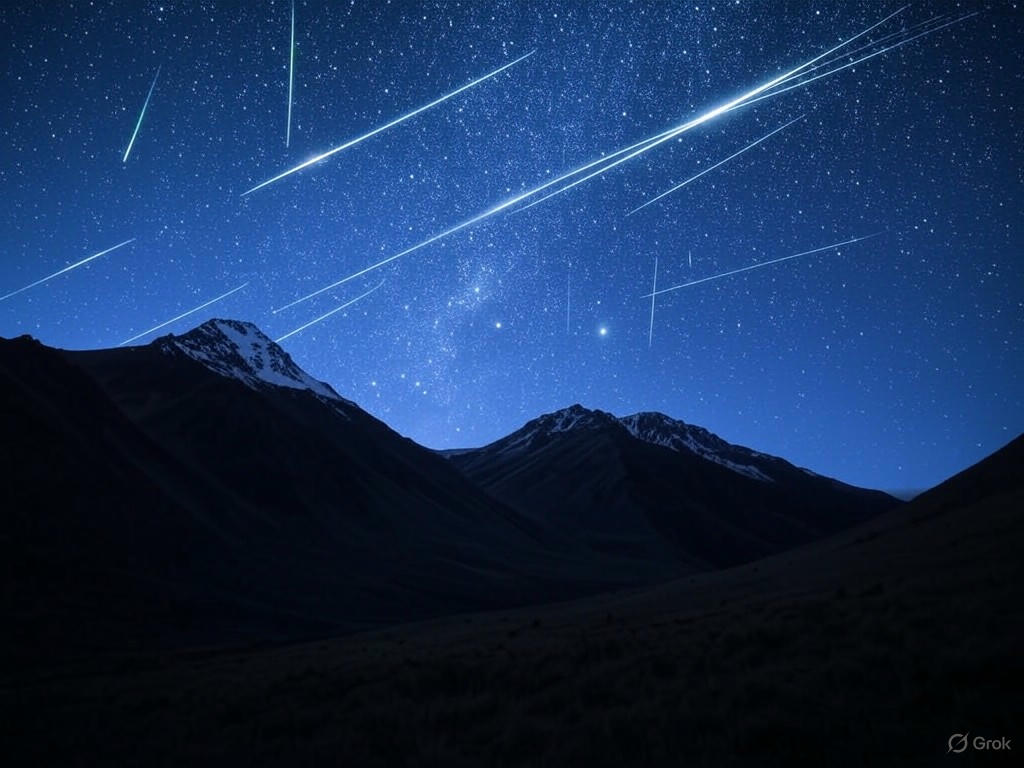 Espectacular lluvia de meteoros Eta Acuáridas ilumina el cielo argentino