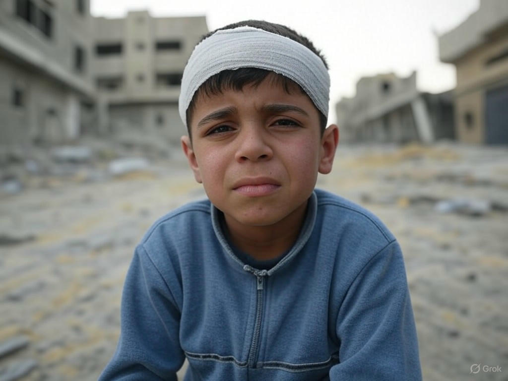 Crisis humanitaria en Gaza: Niños víctimas de la violencia