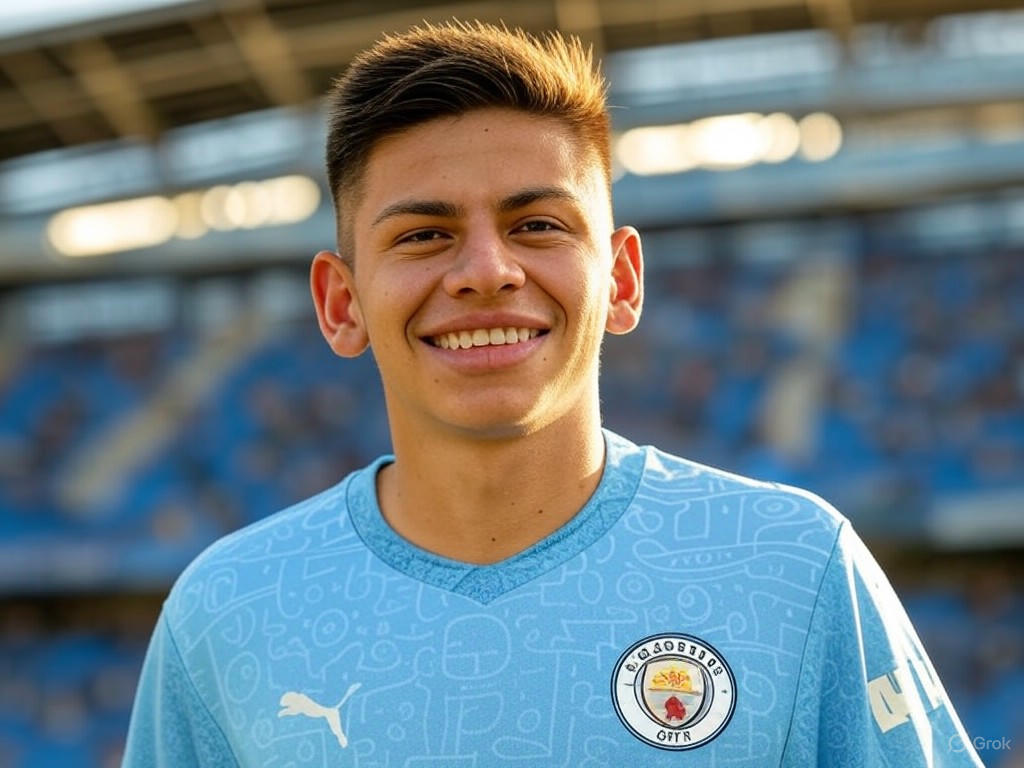 Echeverri debuta en el City: Guardiola lo elogia, pero el equipo cae en la final