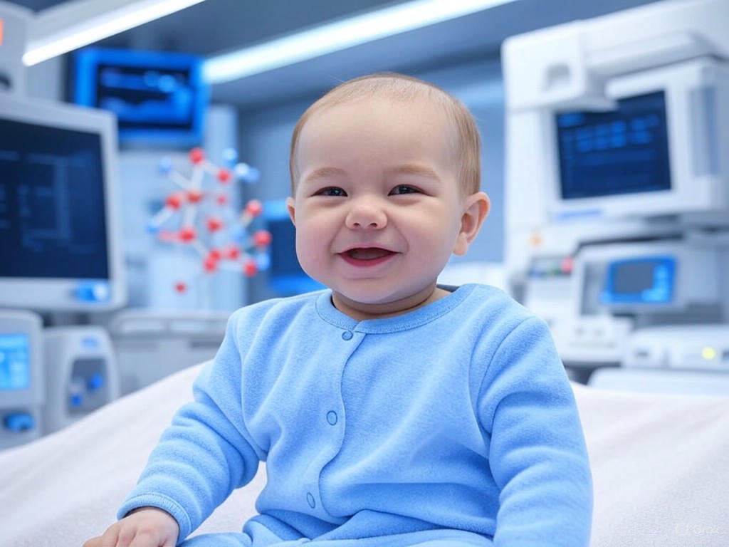 Logro médico revolucionario: bebé recibe tratamiento genético personalizado