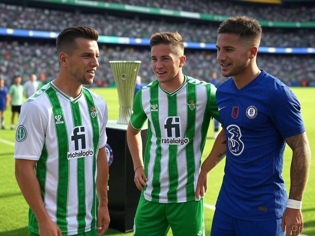Tres Argentinos en la Final de la Conference League: Betis vs. Chelsea