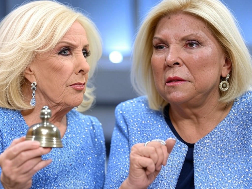 Mirtha Legrand silencia a Carrió en tenso encuentro televisivo