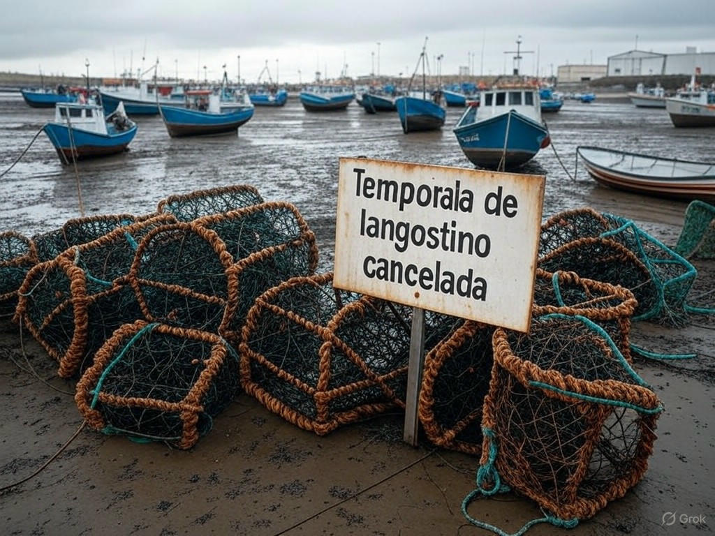 Crisis en la temporada de langostino: un duro golpe a la economía nacional