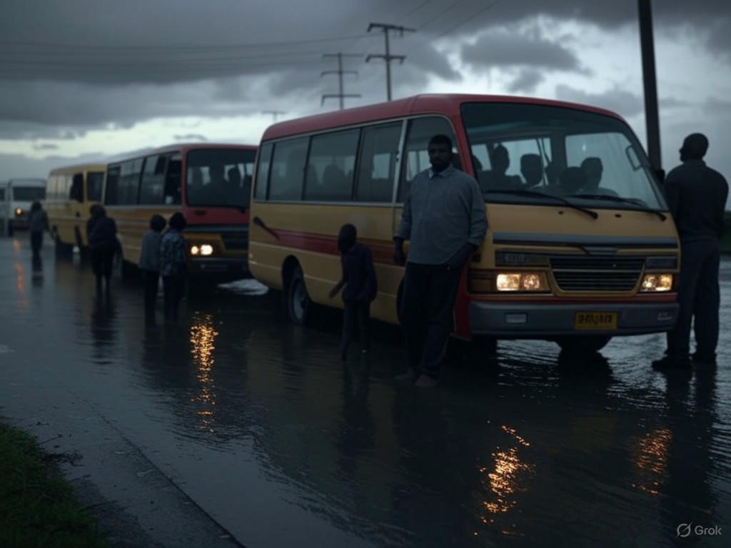 Temporal en Ruta 9: Decenas de pasajeros varados, reflejo de la ineficiencia estatal