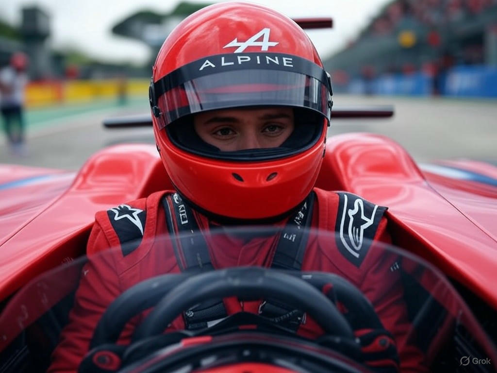 Colapinto brilla en su debut con Alpine en Imola
