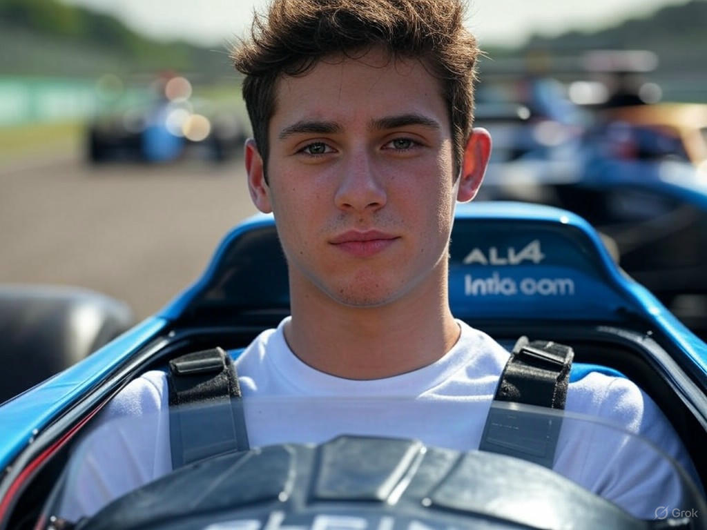 Colapinto: listo para correr en Imola tras reparar su Alpine