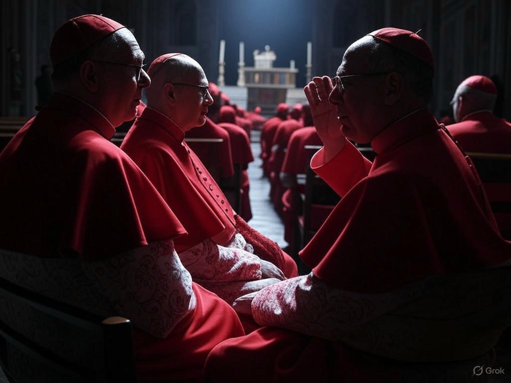 Suspicacias en el Cónclave: un mensaje entre cardenales genera incertidumbre