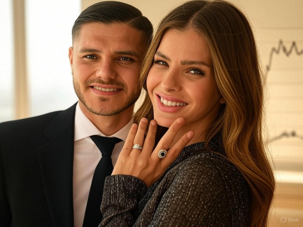 China Suárez e Icardi: compromiso y lujos en medio de la crisis argentina